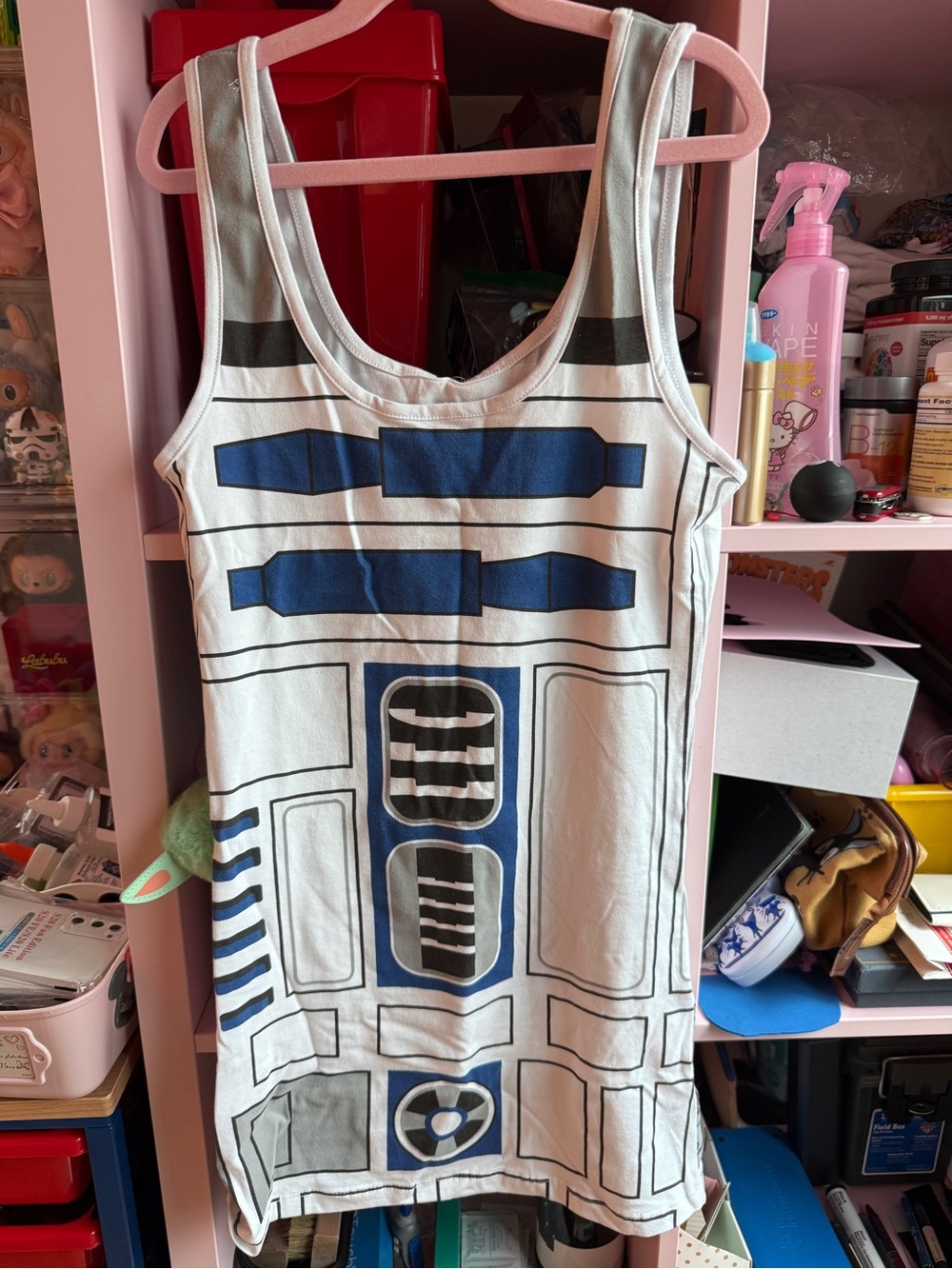 Star Wars R2-D2 Costume Tank Top WeLoveFine Size Large NWT 2013 Licensed